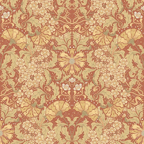 Öjvind, tapet i rött