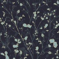 Alder teal, tapet i mörkgrön och grön