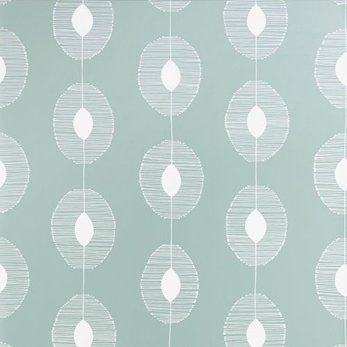 Dewsrops, blå tapet