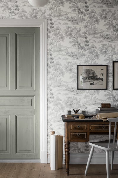 Countryside Morning, grå