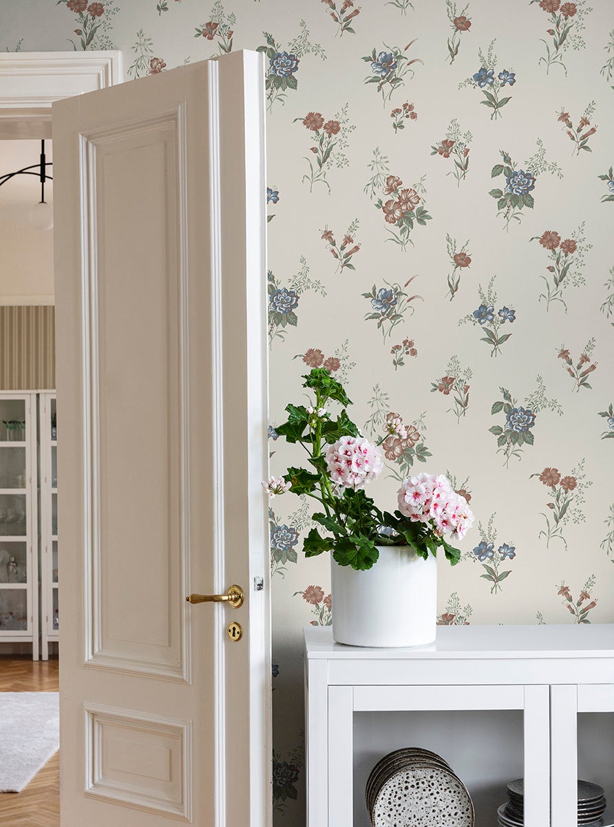 Amalia Vit/Röd Blå